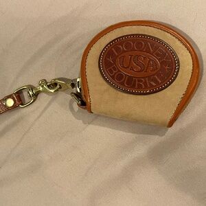 Vintage 2000’s Dooney and Bourke Suede/Leather Coin Purse